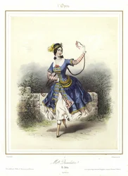 Louise FitzJames in the Pas Ventien les Annales de l