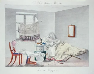 Luxury and Poverty, plate 104 from 
