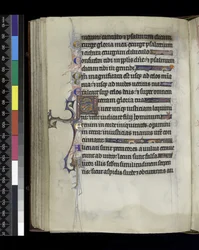 Folio from the Psalter and Hours of Isabella of France
