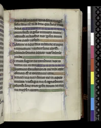 MS 300 f.82r, from the Psalter and Hours of Isabella of France, Paris, c.1265-70