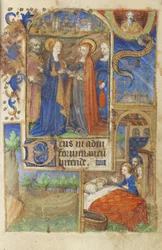 The Visitation, 1464 (detail)