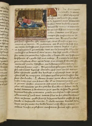 MS Hunter 252 012r Page from Cent Nouvelles Nouvelles, c.1461-62