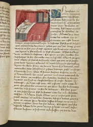 MS Hunter 252 018r Page from Cent Nouvelles Nouvelles, c.1461-62