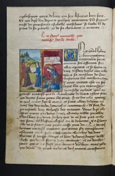 MS Hunter 252 038v Page from Cent Nouvelles Nouvelles, c.1461-62