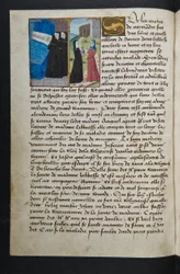 MS Hunter 252 045v Page from Cent Nouvelles Nouvelles, c.1461-62