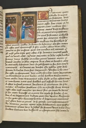 MS Hunter 252 050r Page from Cent Nouvelles Nouvelles, c.1461-62