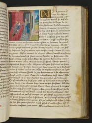 Page from Cent Nouvelles Nouvelles, c.1461-62