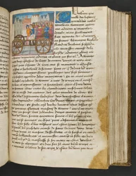 Page from Cent Nouvelles Nouvelles, c.1461-62
