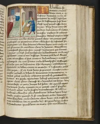 Page from Cent Nouvelles Nouvelles, c.1461-62