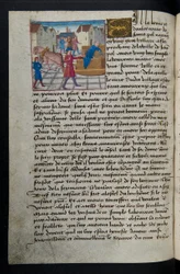 Page from Cent Nouvelles Nouvelles, c.1461-62