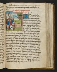 Page from Cent Nouvelles Nouvelles, c.1461-62