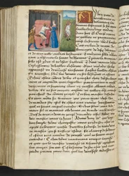 Page from Cent Nouvelles Nouvelles, c.1461-62