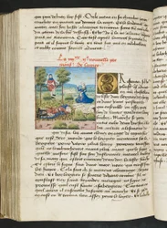 Page from Cent Nouvelles Nouvelles, c.1461-62