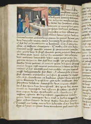Page from Cent Nouvelles Nouvelles, c.1461-62