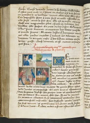 Page from Cent Nouvelles Nouvelles, c.1461-62