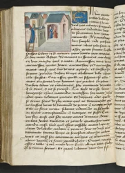 Page from Cent Nouvelles Nouvelles, c.1461-62