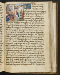 Page from Cent Nouvelles Nouvelles, c.1461-62