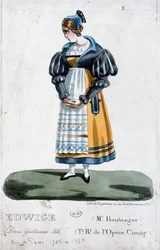 Madame Boulanger in the role of Edwige in the opera Guillaume Tell by Rossini