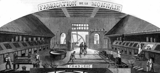 Manufacture of money: foundry