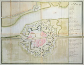 Map of Sas van Gent, Netherlands