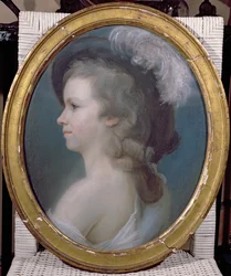 Marie Anne Paulze as young girl