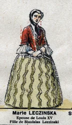 Marie Leszczynska, Queen of France, wife of Louis XV. In 