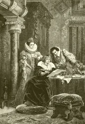 Mary de Medici, Concini and Leonara Galigai