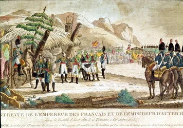 Meeting of Emperor Napoleon I and Emperor Francois II After the Battle of Austerlitz