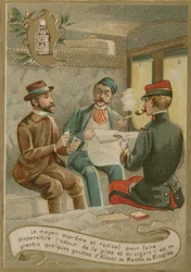 Menthe de Ricqles, Trade Card