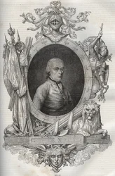 Michael Friedrich Benedikt Baron von Melas, Feldmarschal - New National Encyclopedia by Maurice La Charest - 1870