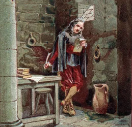 Michel de Marillac (1563-1632) encloses in the castle of Chateaudun.