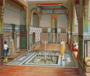 Moorish interior, c.1880