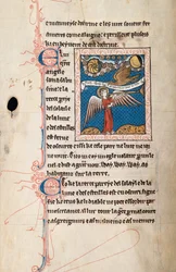 Commentary on the Apocalypse of St John, late 13th century (Ms65 f29v)