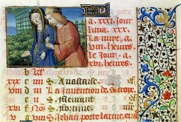 May: Courting Couple, from a Book of Hours