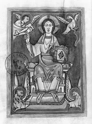 Christ in Majesty, from a Benedictional