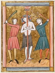 The Flagellation, from Psautier a l