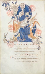 Christ in Glory (from the Antiphonary of Saint-Denis)