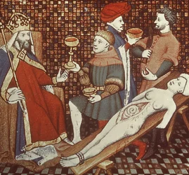 Nero Dissecting His Mother, from the Jean Sans Peur Edition of De Casibus Virorum Illustrarium