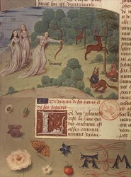 Diana hunting, from Livre des Eschecs D