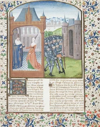 Boccacio and Fortune, 1467