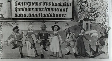 Pastoral Dance, from the Hours of Charles d