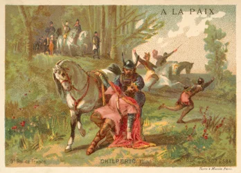 Murder of Chilperic I, Frankish king of Neustria, 584