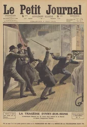 Murder of a senior Paris police officer by an anarchist at Ivry-sur-Seine