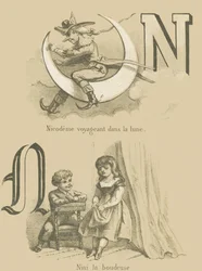 Nicodeme traveling to the moon / Nini the Dumping