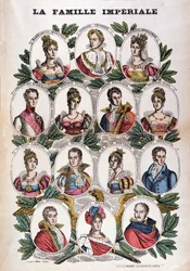 Napoleon Bonaparte and his family