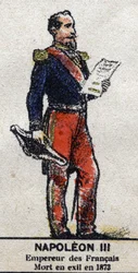 Napoleon III, emperor of the French. In 