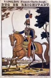 Napoleon II, Son of Emperor Napoleon I, on Horseback - Image of Epinal