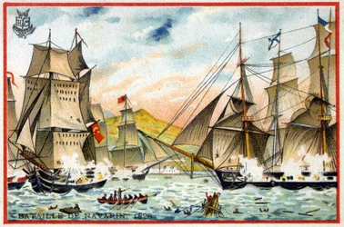 Battle of Navarino on October 28