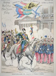 Nicholas II visits Paris in October 1896