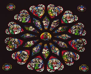 North rose window